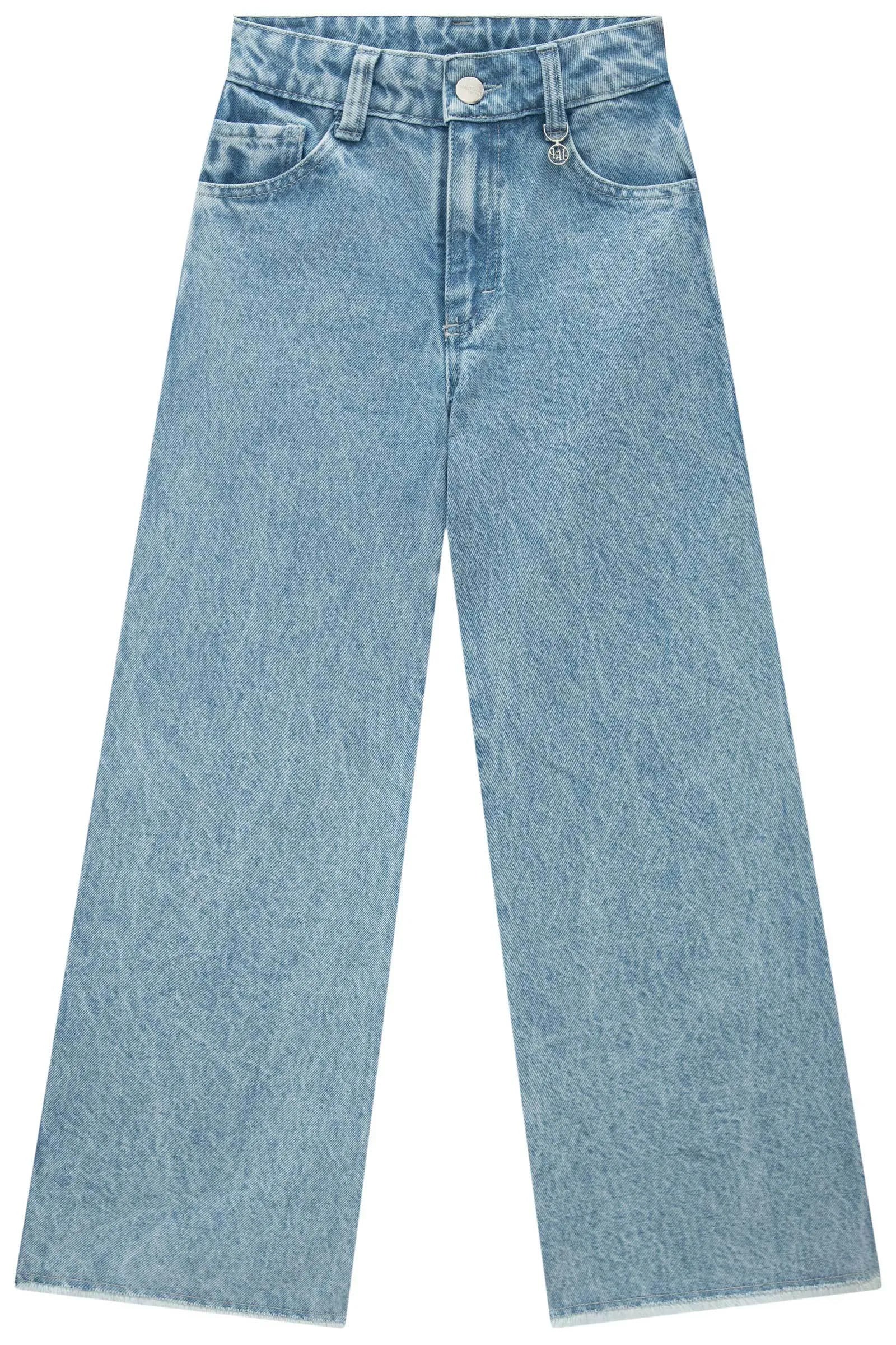 Calça Wide Leg em Jeans Zef 90388 Lilimoon Teen Menina – Vic&Johnny