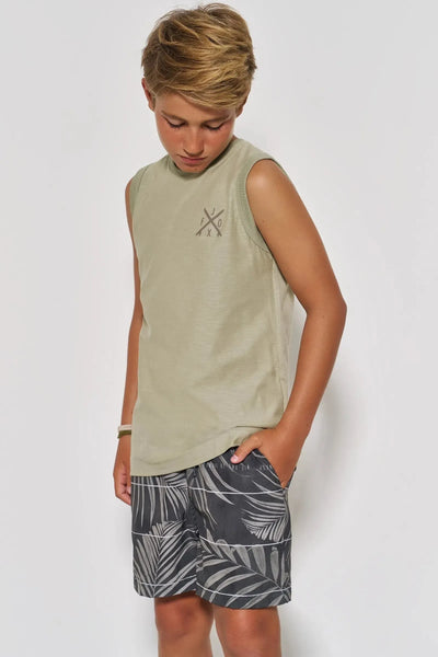 Bermuda Boxer em Nylon Ergonomic com Elastano 88772 Johnny Fox Teen Menino