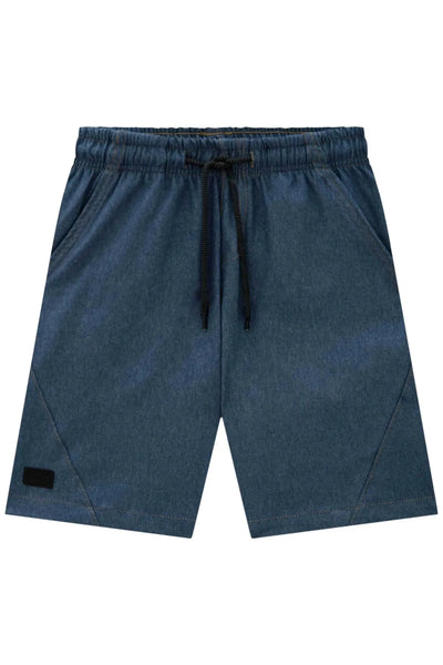 Bermuda em Cotton Jeans com Elastano 87060 Johnny Fox Teen Menino