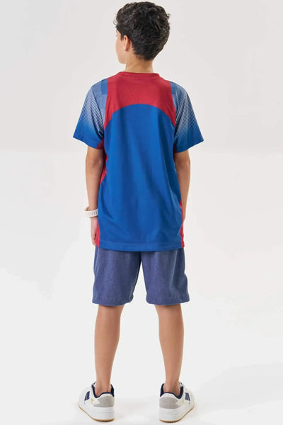 Bermuda em Cotton Jeans com Elastano 87060 Johnny Fox Teen Menino