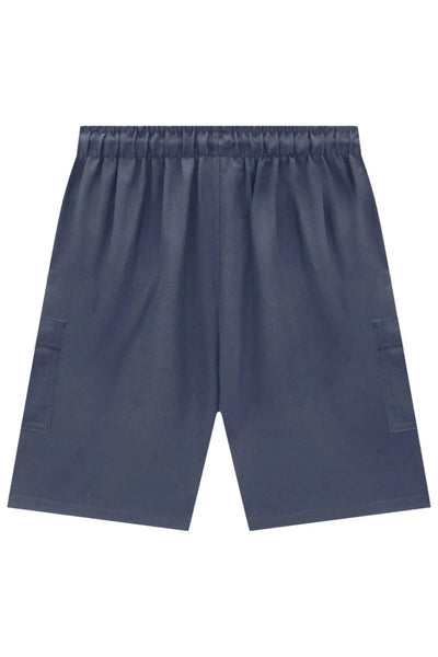 Bermuda em Malha Denim com Elastano 94128 Johnny Fox Teen Menino