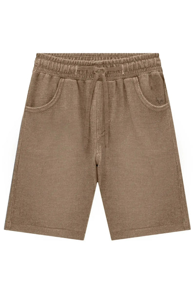 Bermuda em Malha Denim com Elastano 94131 Johnny Fox Teen Menino