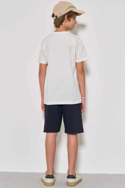 Bermuda em Molevisco com Elastano 86825 Johnny Fox Teen Menino