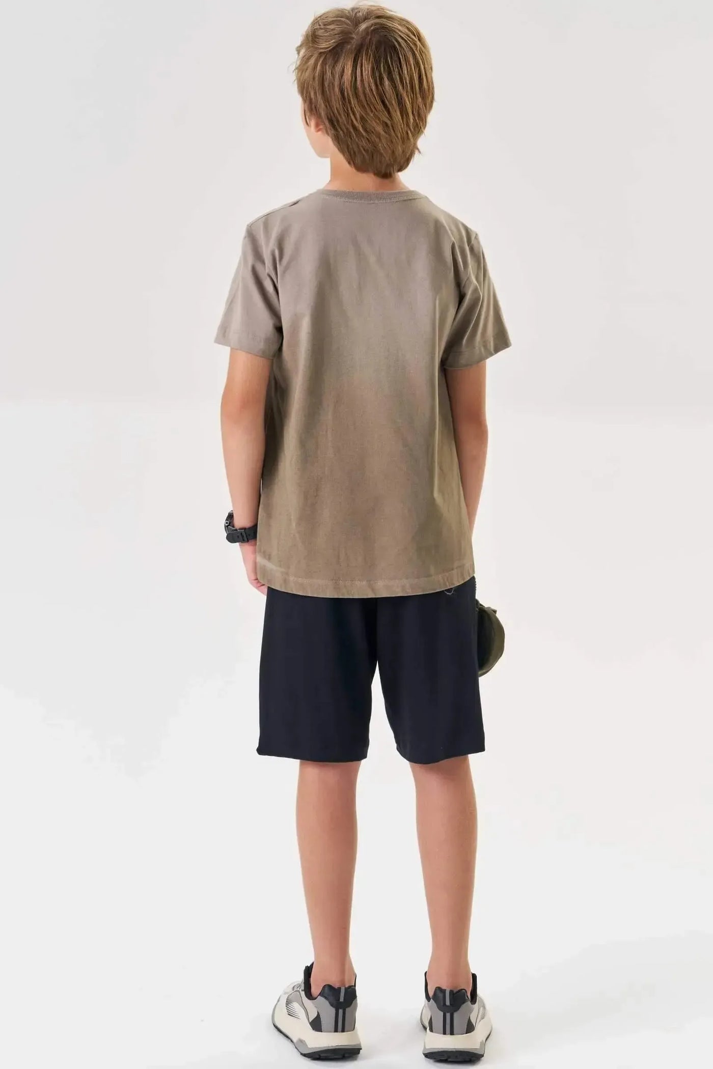 Bermuda em Molevisco com Elastano 87635 Johnny Fox Teen Menino