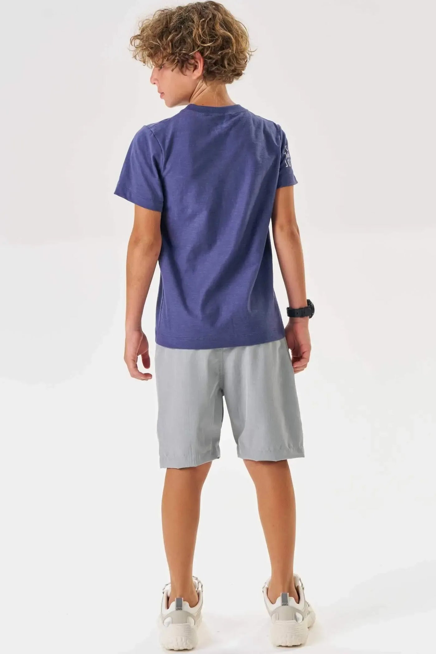 Bermuda em Nylon Neo Blend com Elastano 87064 Johnny Fox Teen Menino