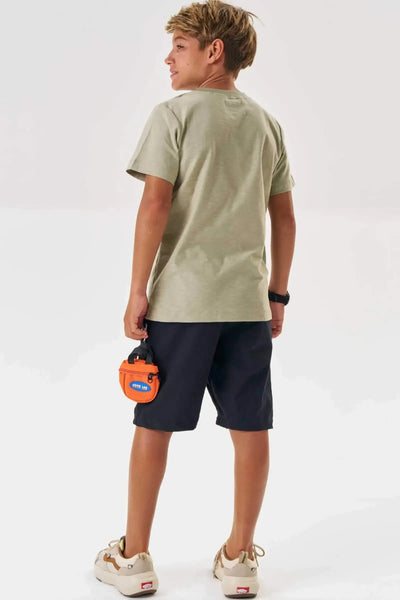 Bermuda em Sarja Girassol com Elastano 87050 Johnny Fox Teen Menino