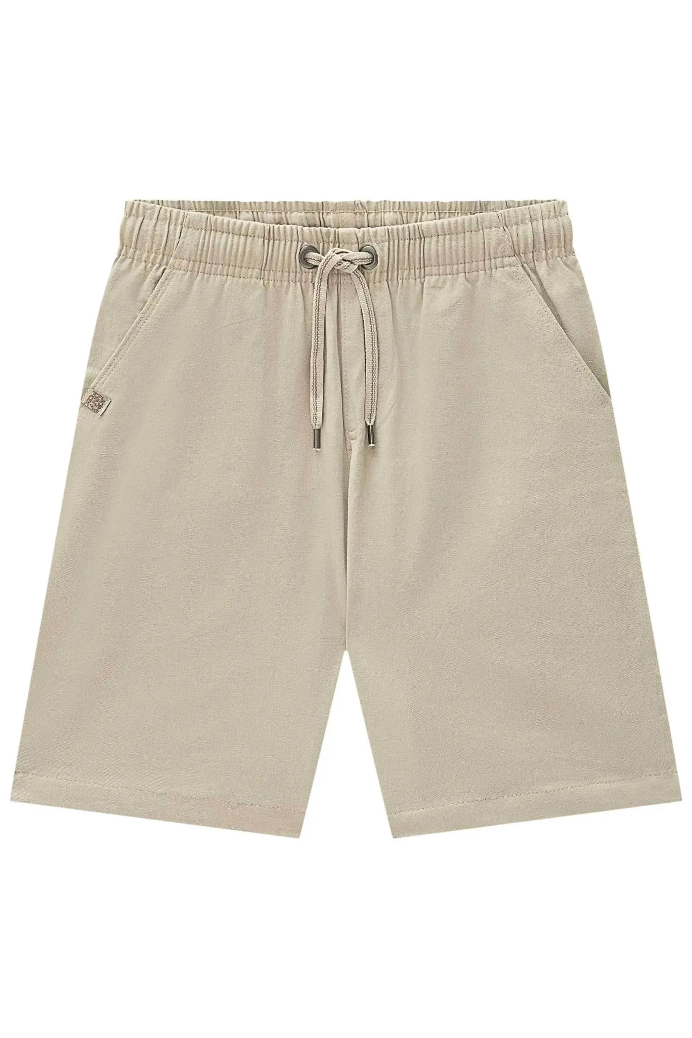 Bermuda em Sarja Girassol com Elastano 87050 Johnny Fox Teen Menino