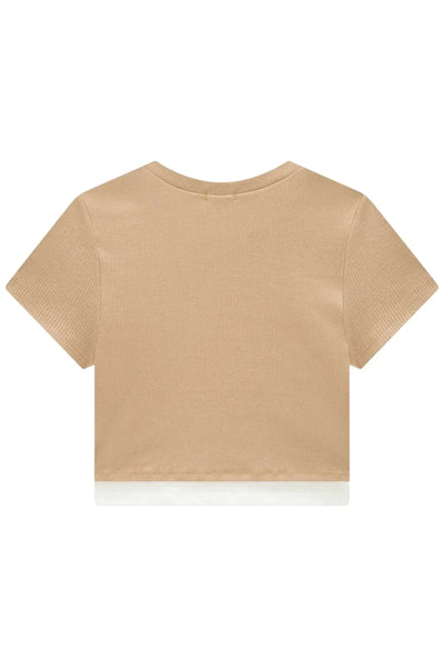 Blusa Boxy em Canelado Liz 87512 Vic&Vicky Teen Menina