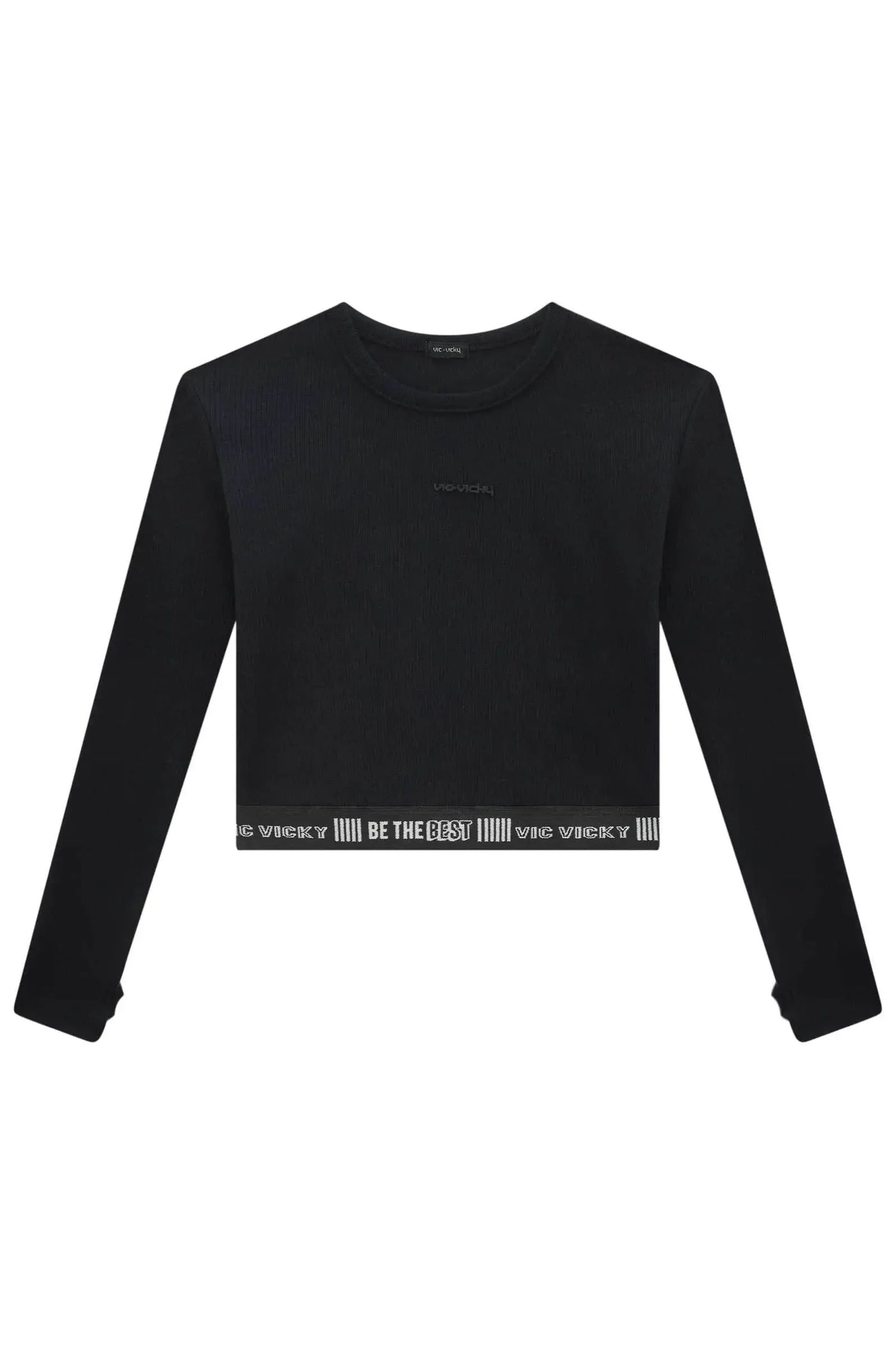 Blusa Cropped em Canelado Liz 92740 Vic&Vicky Teen Menina – Vic&Johnny