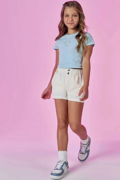 Blusa em Canelado Liz 87115 Vic&Vicky Teen Menina