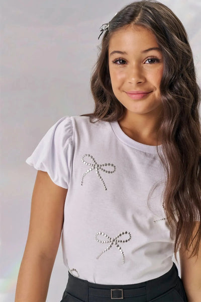 Blusa em Meia Malha 87514 Vic&Vicky Teen Menina