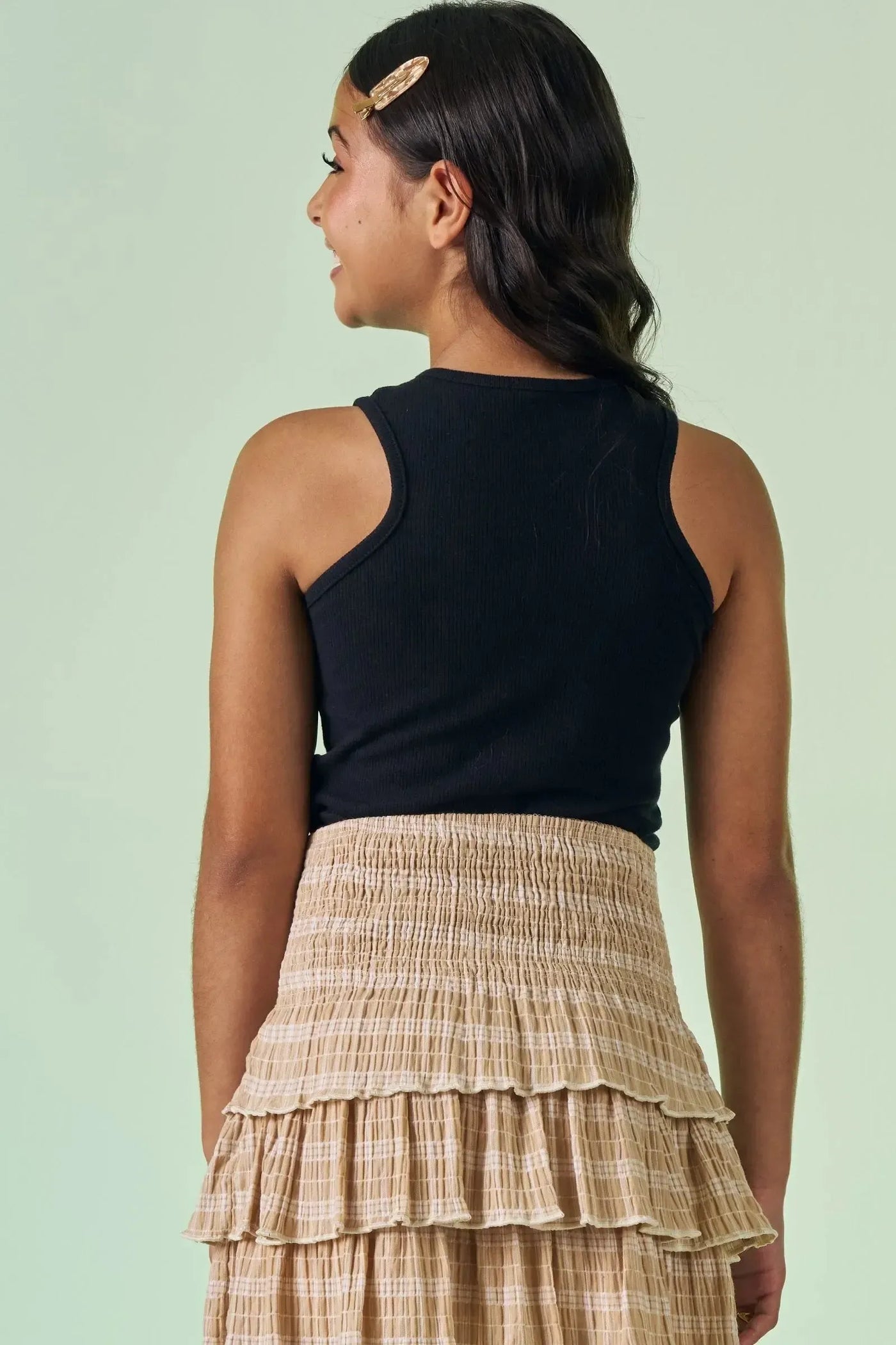 Blusa Regata em Canelado Liz 87123 Vic&Vicky Teen Menina