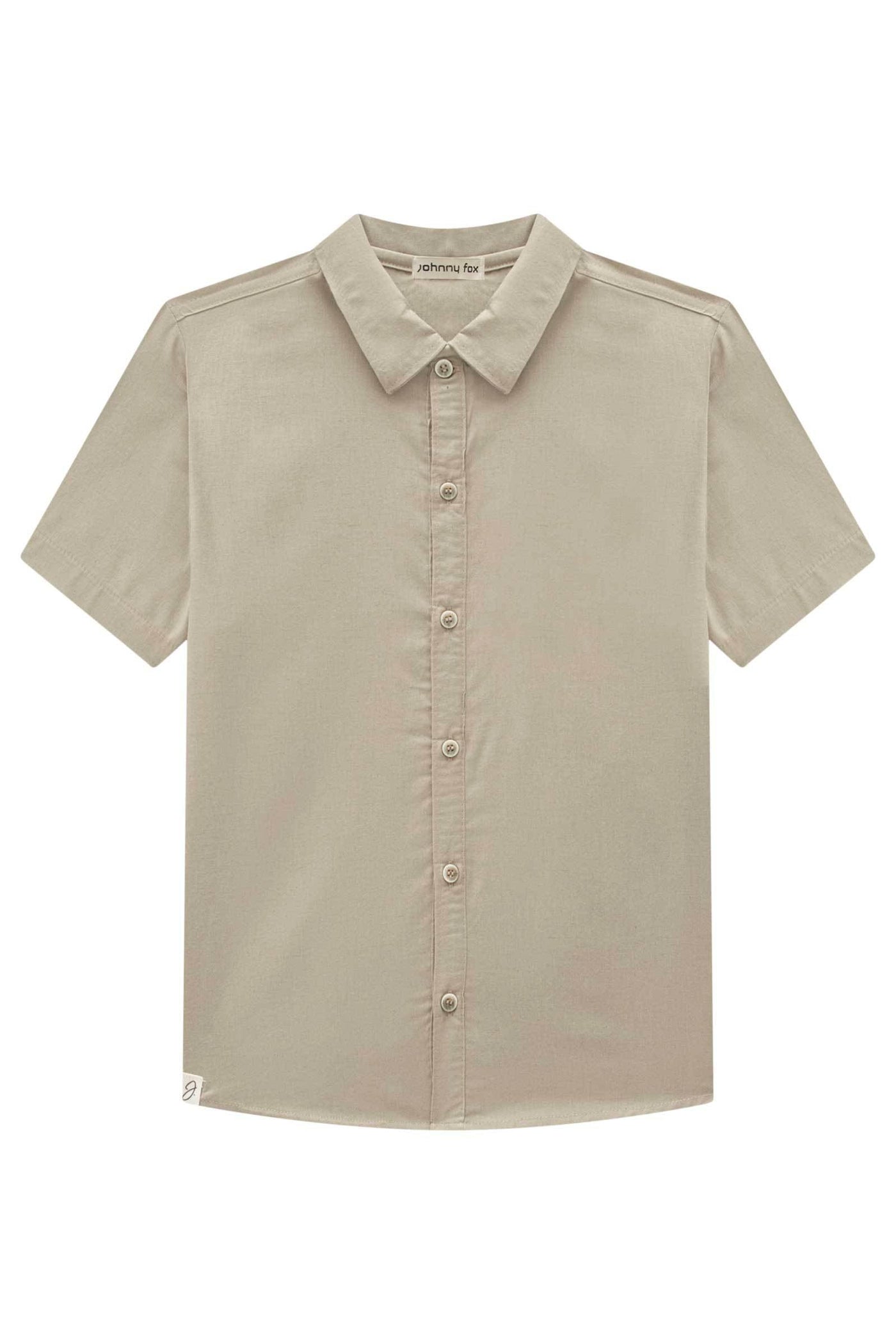 Camisa em Linho Deluxe 83584 Johnny Fox Teen Menino