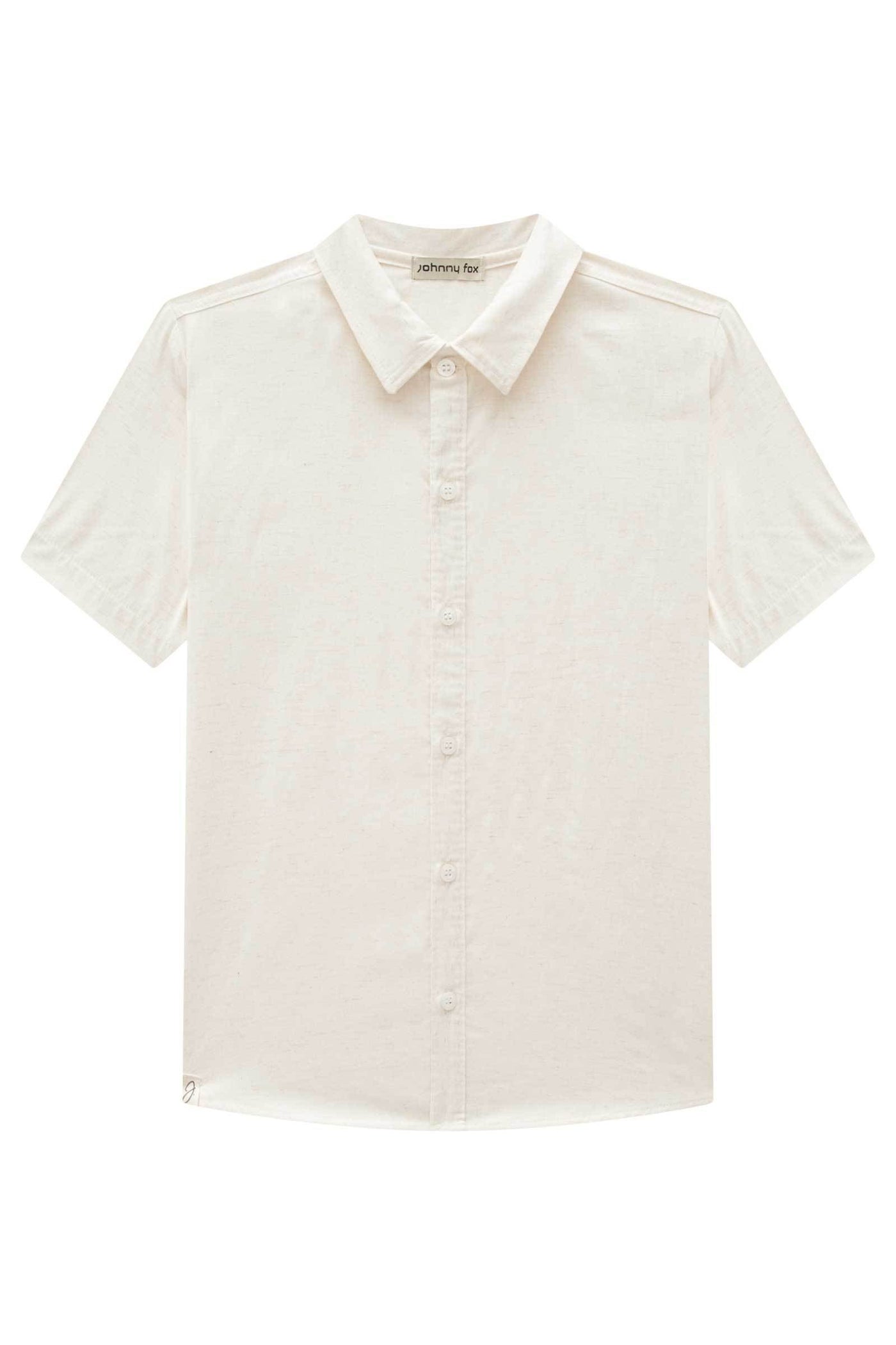 Camisa em Linho Deluxe 83584 Johnny Fox Teen Menino