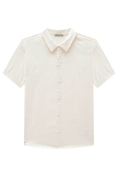 Camisa em Linho Deluxe 83584 Johnny Fox Teen Menino