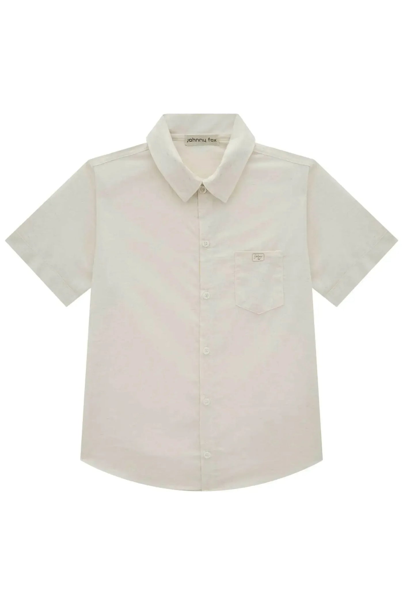 Camisa em Linho Deluxe 86845 Johnny Fox Teen Menino