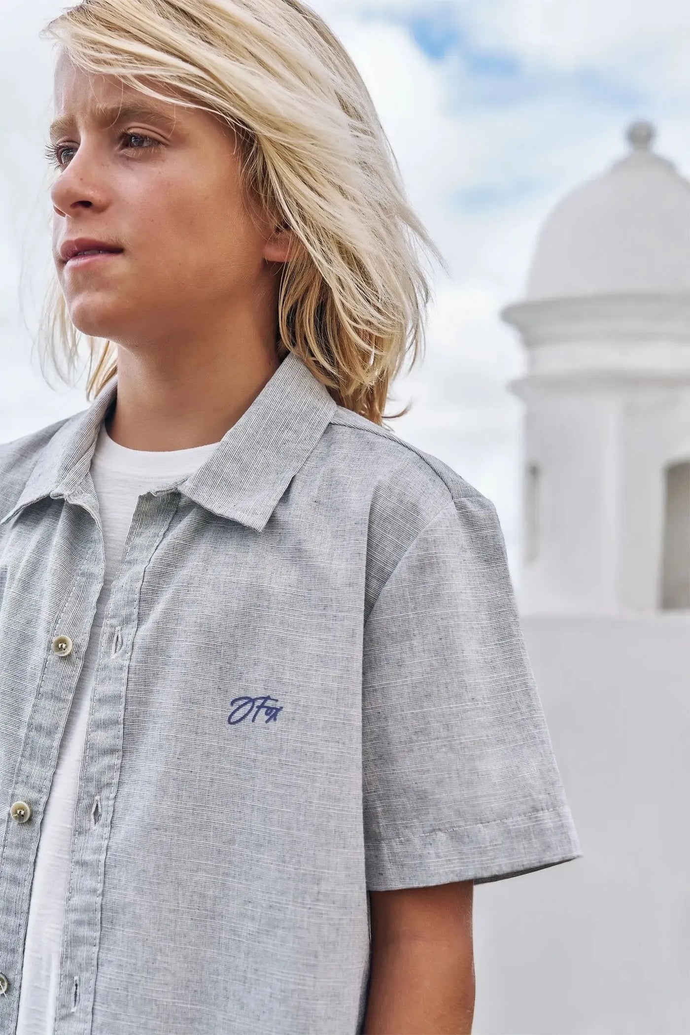 Camisa em Verano Milano 89008 Johnny Fox Teen Menino