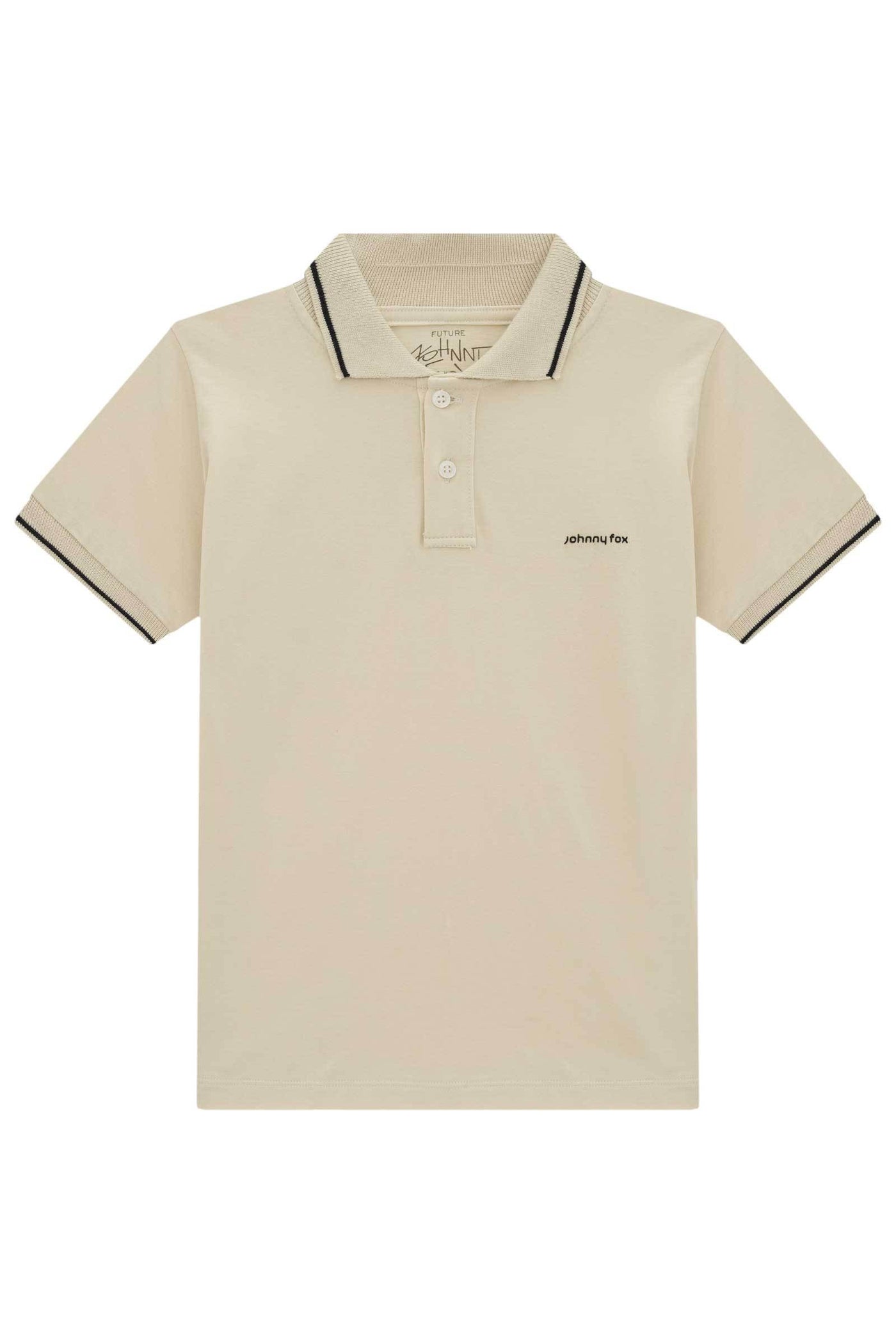 Camisa Polo em Meia Malha 77290 Johnny Fox