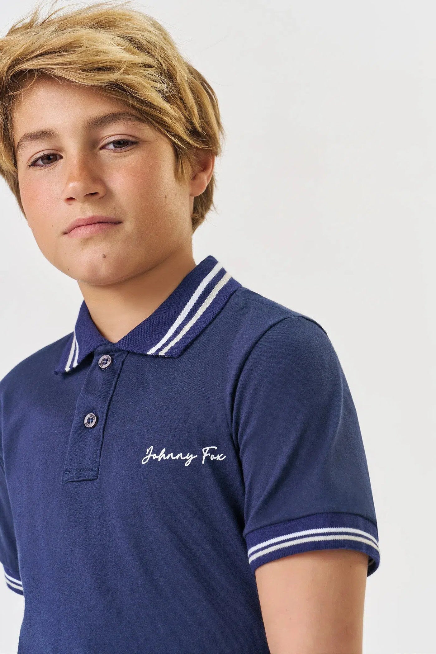 Polo Teen Menino em Meia Malha 82130 Johnny Fox