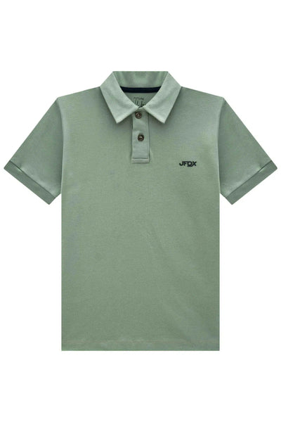 Polo Teen Menino em Suedine 82137 Johnny Fox