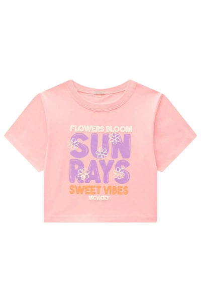 Camiseta Boxy Over em Meia Malha 86893 Vic&Vicky Teen Menina