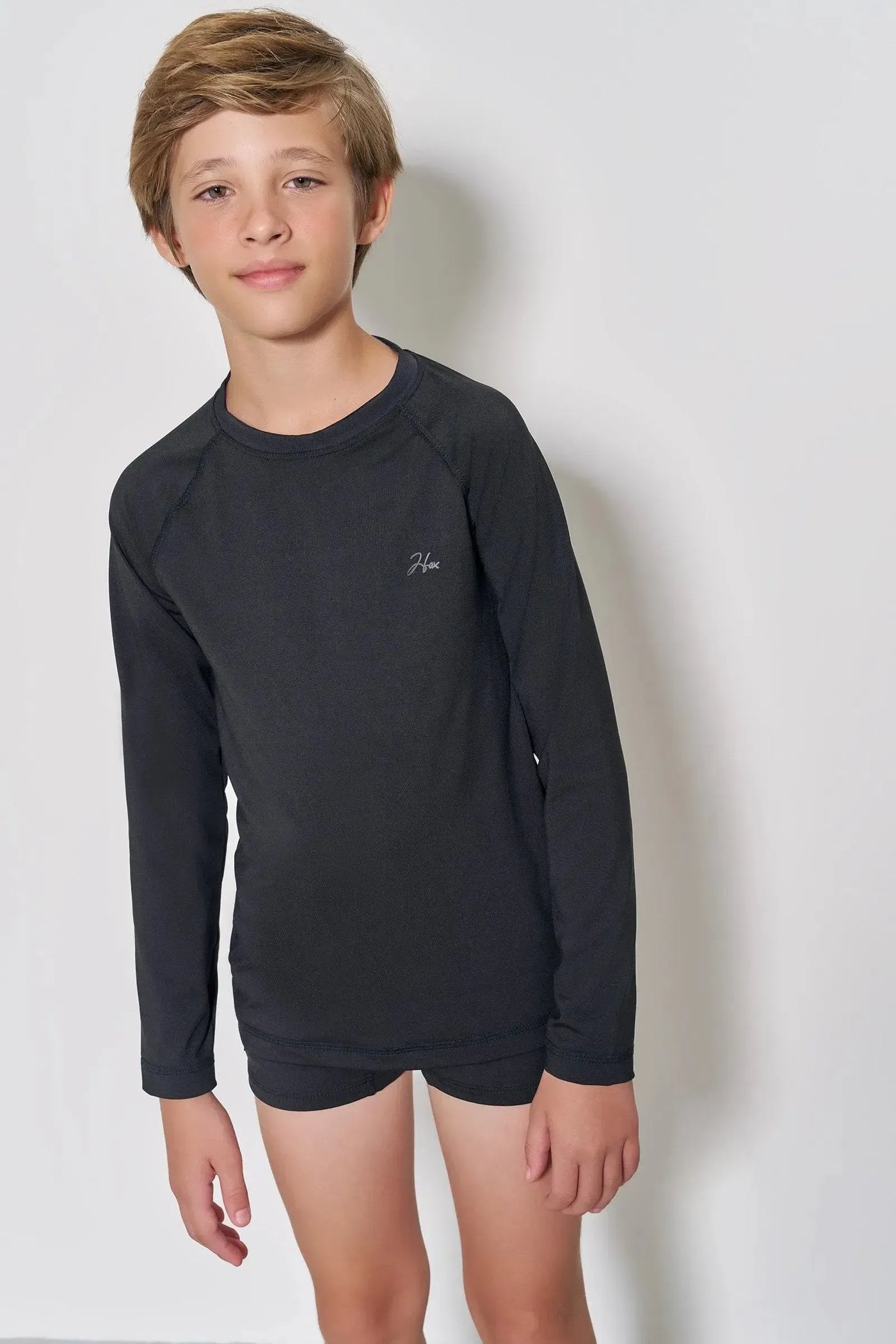 Camiseta com Malha Uv Dry com Proteção UV50+ 87243 Johnny Fox Teen Menino