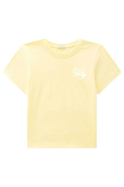 Camiseta Comfy em Meia Malha 86895 Vic&Vicky Teen Menina