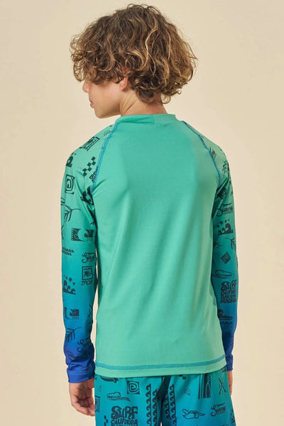 Camiseta em Malha UV Dry com Proteção UV50+ 85333 Johnny Fox Teen Menino