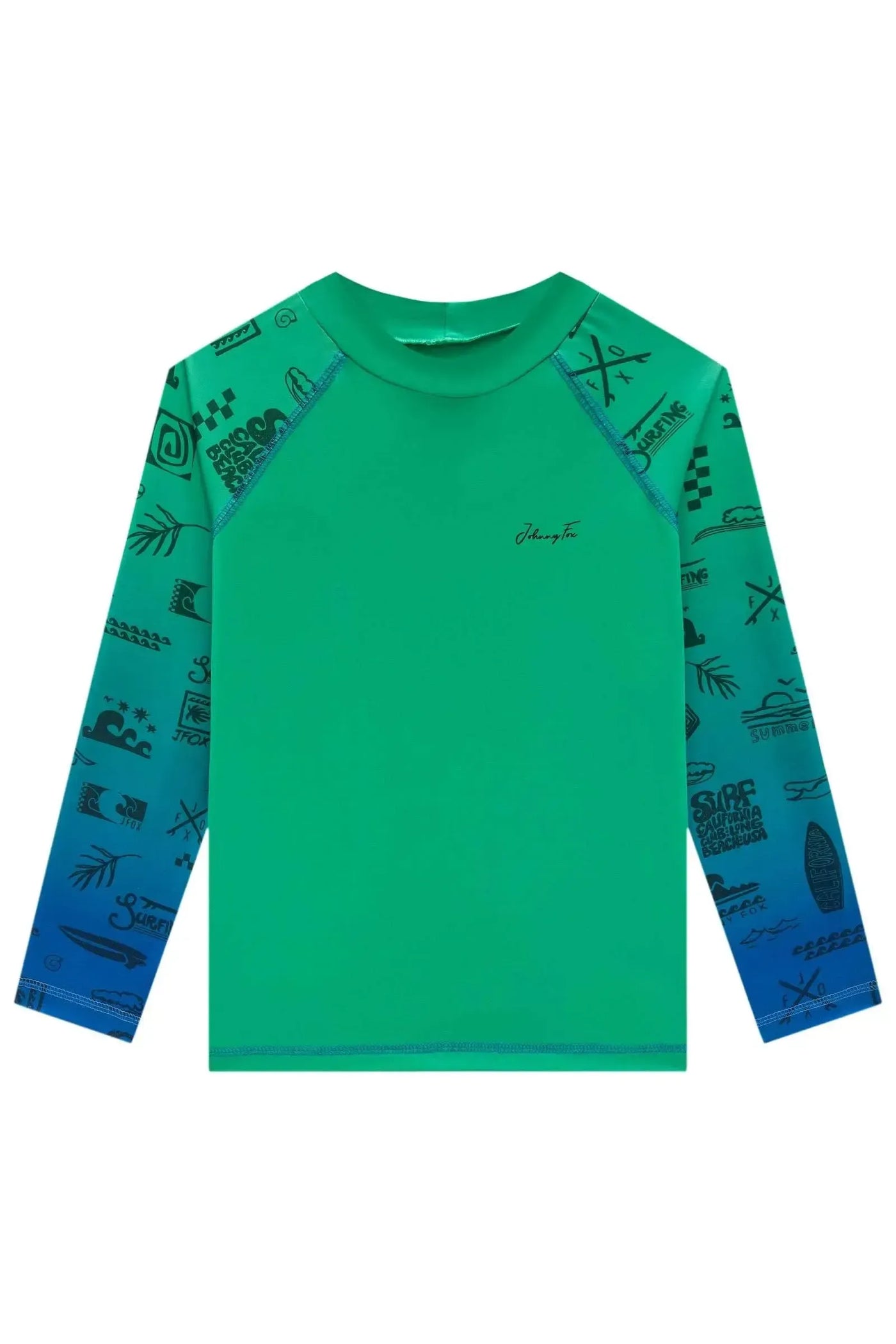 Camiseta em Malha UV Dry com Proteção UV50+ 85333 Johnny Fox Teen Menino