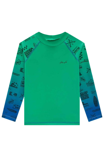 Camiseta em Malha UV Dry com Proteção UV50+ 85333 Johnny Fox Teen Menino