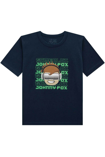 Camiseta em Meia Malha 76948 Johnny Fox