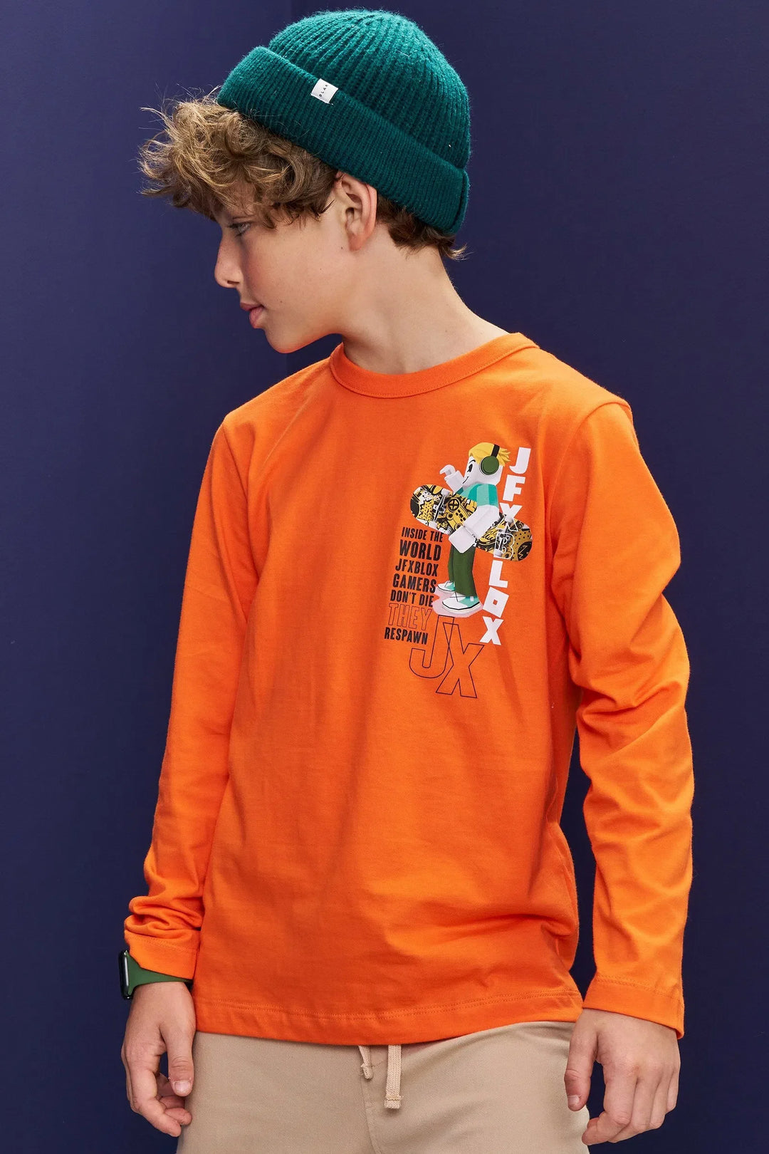 Camiseta em Meia Malha 79261 Johnny Fox Teen Menino – Vic&Johnny