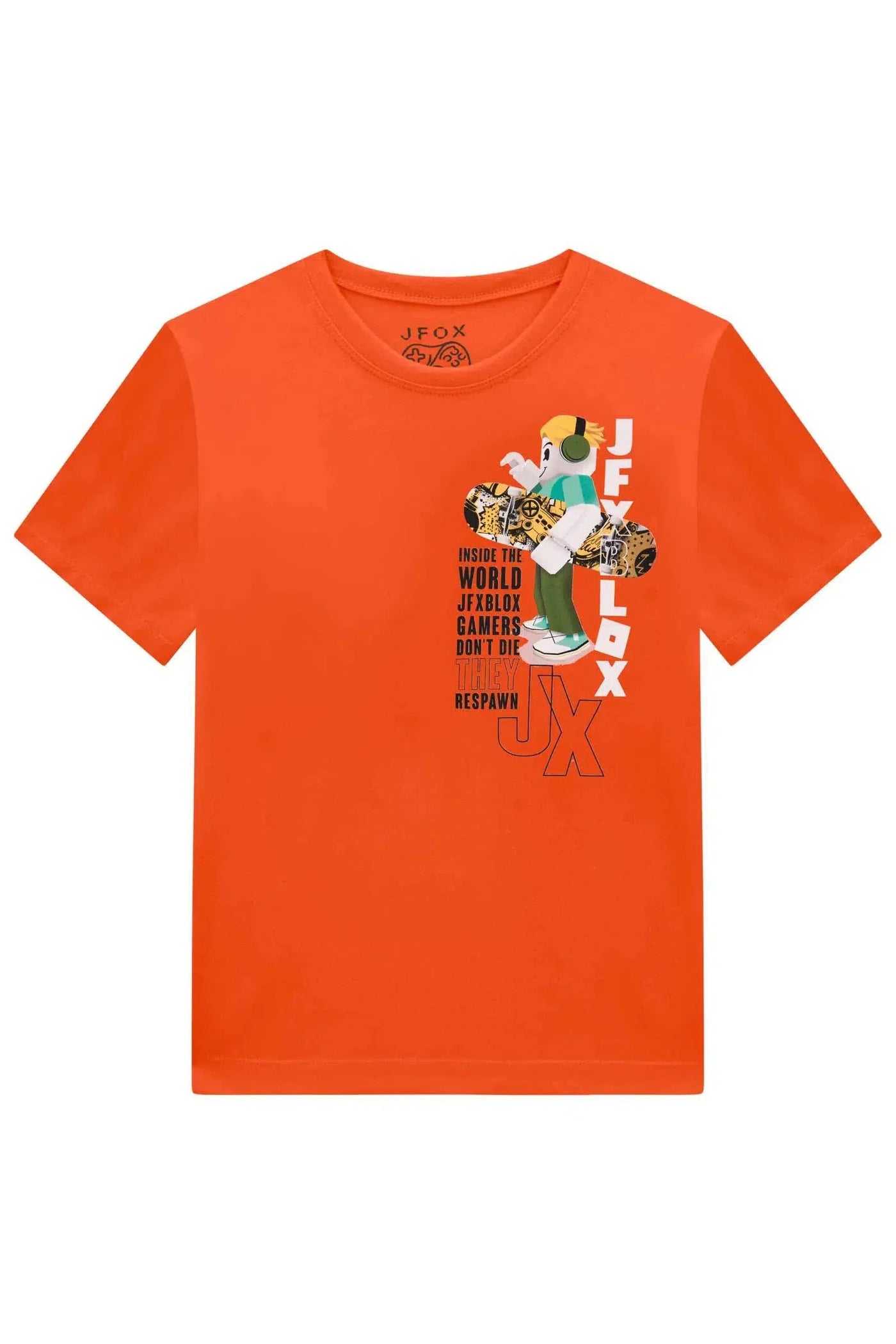 Camiseta Teen Menino em Meia Malha 82161 Johnny Fox