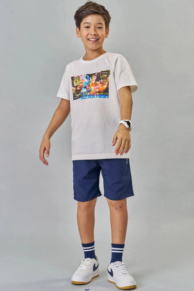 Camiseta Teen Menino em Meia Malha 82200 Johnny Fox