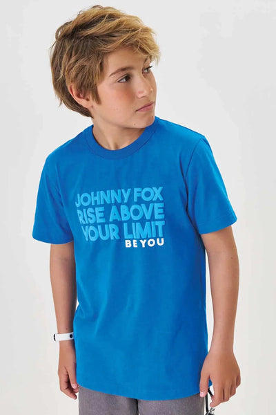 Camiseta Teen Menino em Meia Malha 82248 Johnny Fox