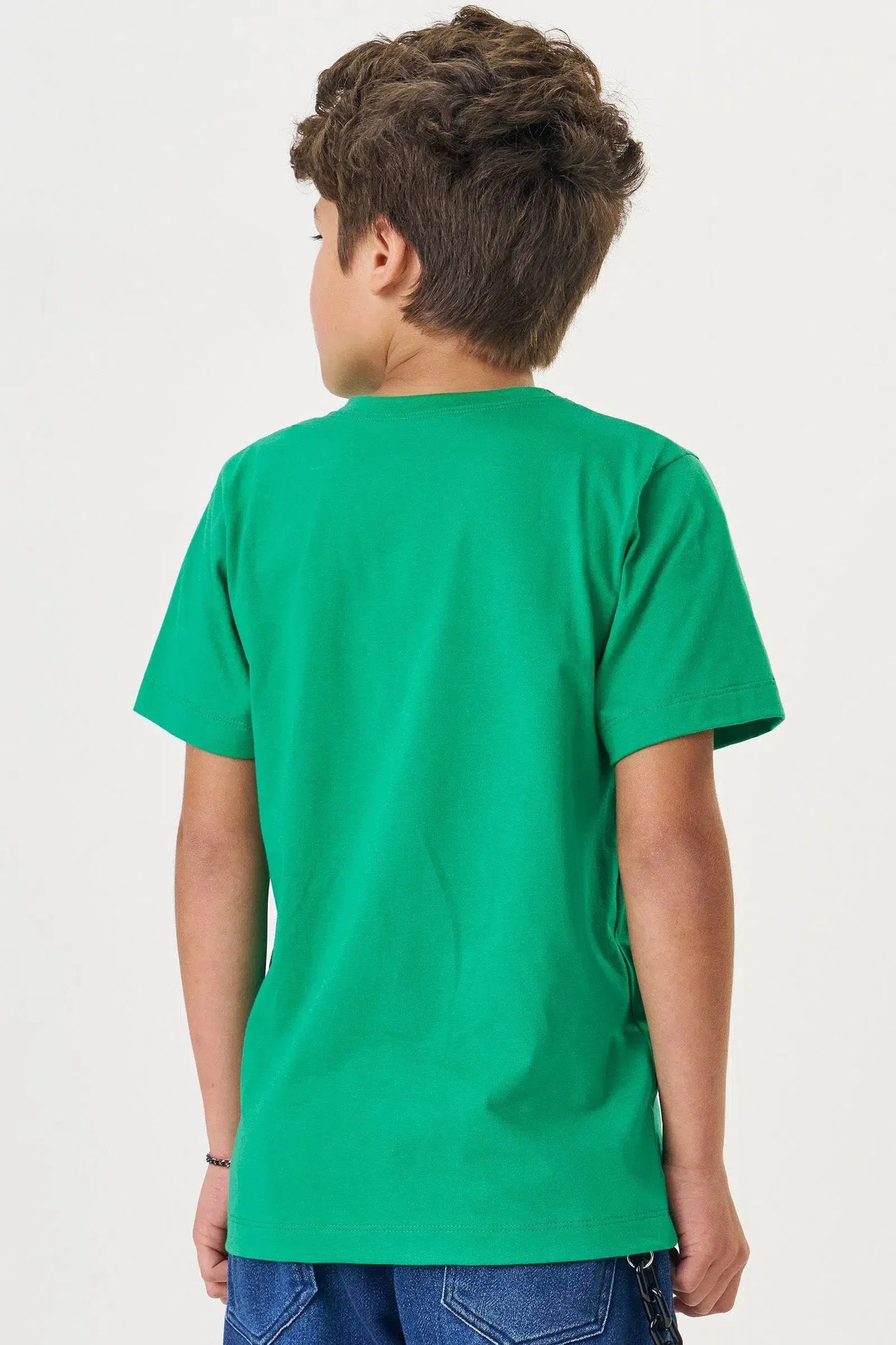 Camiseta Teen Menino em Meia Malha 82249 Johnny Fox