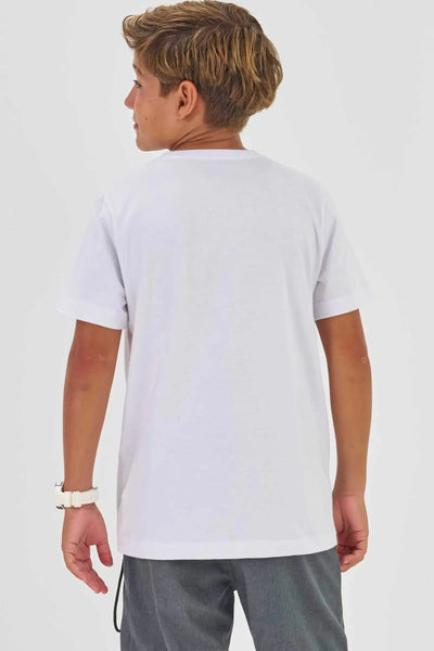 Camiseta em Meia Malha 86320 Johnny Fox Teen Menino