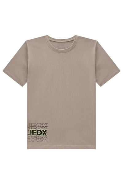 Camiseta em Meia Malha 86324 Johnny Fox Teen Menino