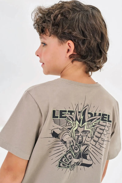 Camiseta em Meia Malha 86324 Johnny Fox Teen Menino