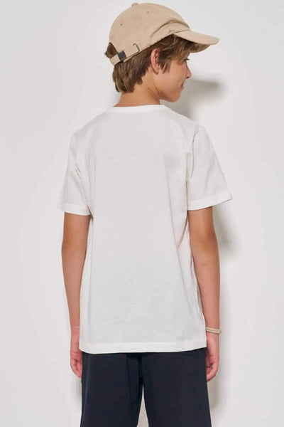 Camiseta em Meia Malha 86831 Johnny Fox Teen Menino