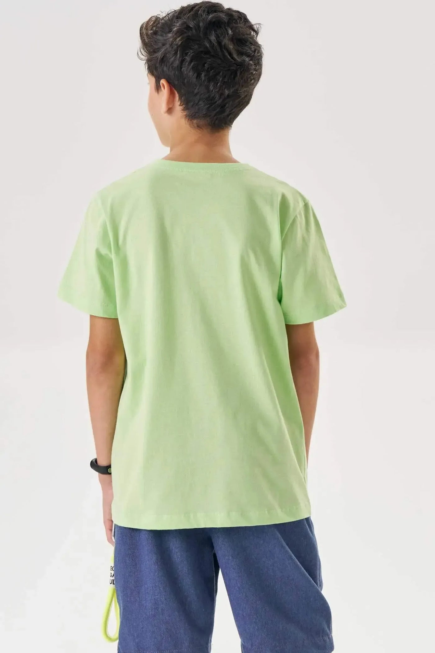 Camiseta em Meia Malha 86865 Johnny Fox Teen Menino