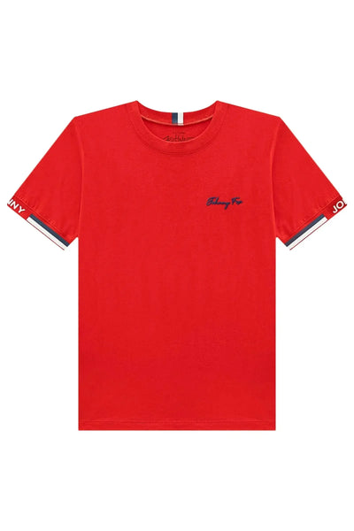 Camiseta em Meia Malha 87001 Johnny Fox Teen Menino