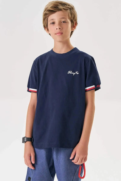 Camiseta em Meia Malha 87001 Johnny Fox Teen Menino