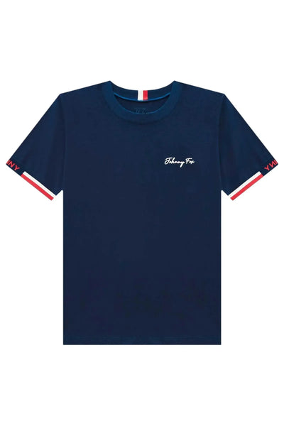Camiseta em Meia Malha 87001 Johnny Fox Teen Menino