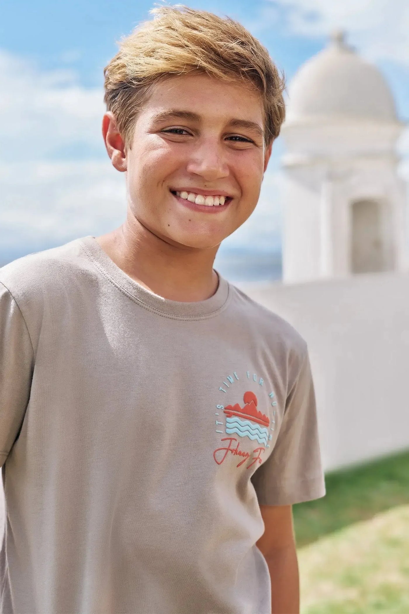 Camiseta em Meia Malha 87006 Johnny Fox Teen Menino