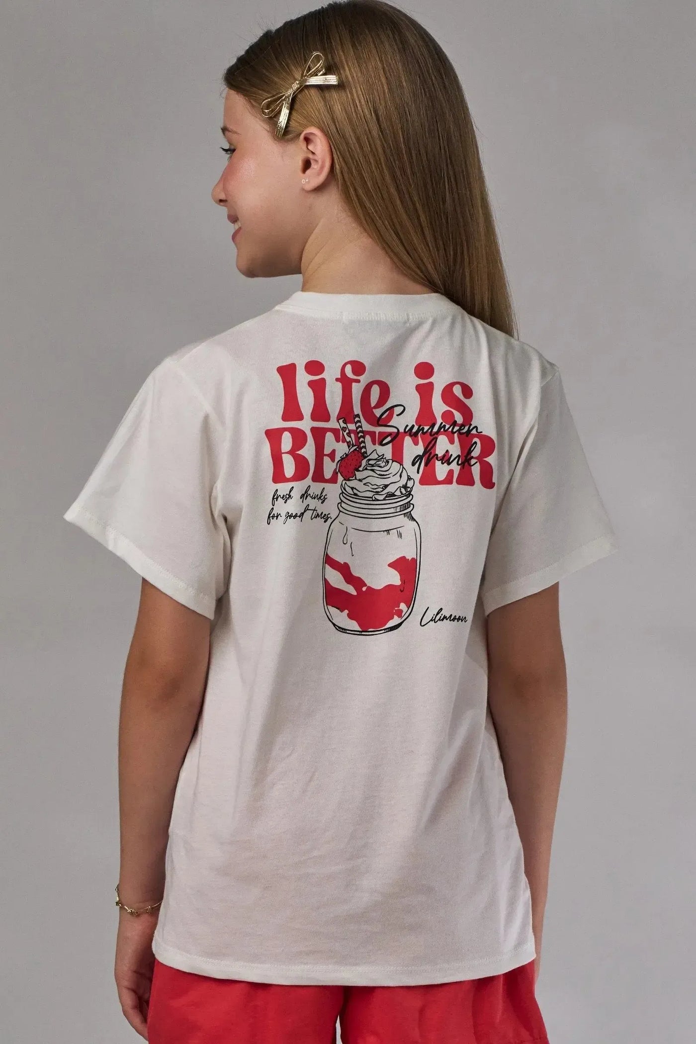 Camiseta Over em Meia Malha 86358 Lilimoon Teen Menina