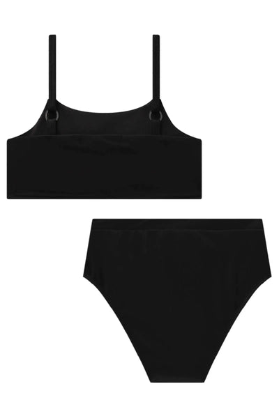 Conjunto de Biquíni com Top e Calcinha Tradicional em Malha UV Dry 50+ 89009 Lilimoon Teen Menina