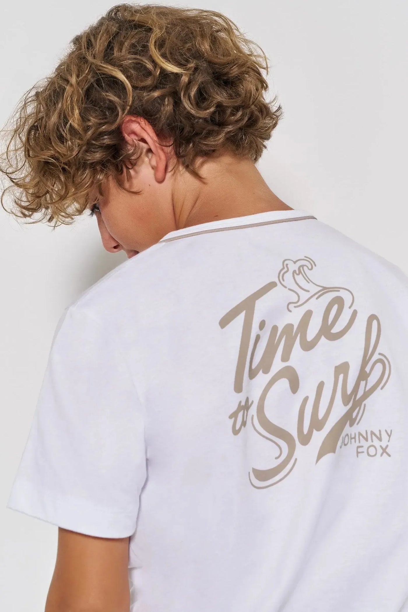 Conjunto de Camiseta em Meia Malha e Bermuda em Sarja Girassol com Elastano 87721 Johnny Fox Teen Menino