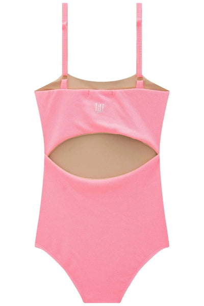 Maiô em Malha Jacquard Catarina com Proteção UV 50+ 87962 Lilimoon Teen Menina