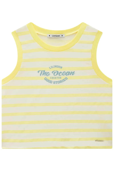 Regata Boxy em Meia Malha 87177 Lilimoon Teen Menina